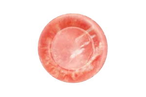 צלחת 15.3 ס"מ קלאודי אדום מלמין***122906RI