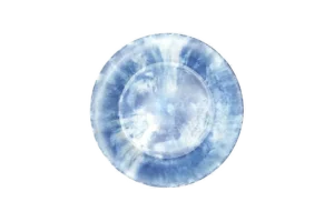 צלחת 25.5 ס"מ קלאודי כחול מלמין***122910OI