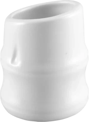 כלי לקיסמים פורצלן בצורת במבוק 100A1965