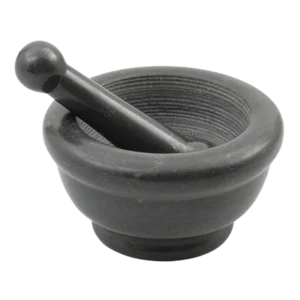 מכתש ועלי שיש 15X8 ס'מ 10762401