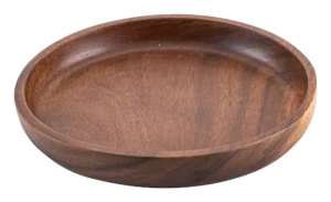 פלטה עגולה עץ 25X2.5 ס"מ**17623055