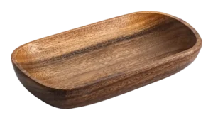 כלי הגשה מלבני עץ 24X15X5 ס"מ**17624001