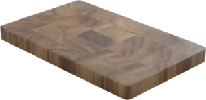 קרש חיתוך בוצ'ר עץ חום 40X23X3 ס'מ***10MP294A