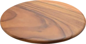 קרש עגול עץ חום 40X1.8ס"מ***10613740