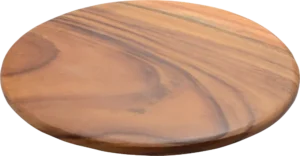 קרש עגול עץ חום 45X1.8ס"מ***10613745