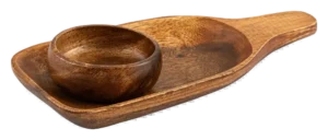 כלי הגשה עגול + קערית רוטב 30X14X2.5 ס"מ 17622055