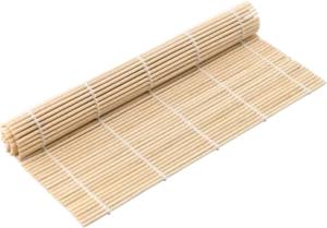 מחצלת לסושי קנים עגולים 24X24***13400036