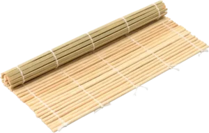 מחצלת לסושי קנים שטוחים 24X24***13400038