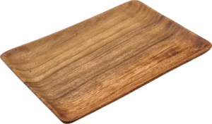 פלטה מלבנית עץ 36X26 ס"מ***10000862