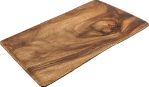 פלטה מלבנית עץ 50X30 ס"מ***10001312