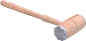 פטיש שניצל עץ בוק ראש אלומיניום 32ס"מ***18805010