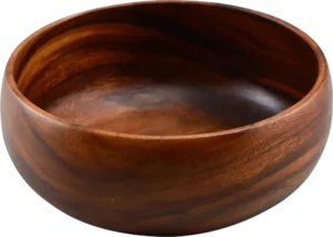 קערה לסלט עץ מלא 26X10 ס'מ***10000841