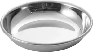 תחתית נירוסטה מעוגלת 10X2 ס"מ***13603510