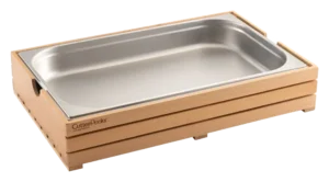 מעמד עץ לתבנית גסטרונום 53X32.5X6.5- 1/1 ס"מ 8.5 ליטר 12407833