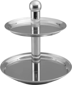 סטנד 2 קומות נירוסטה 25/30 ס"מ***13605700