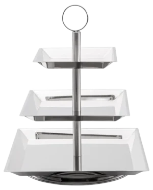 סטנד נירוסטה 3 קומות מרובע 17/22/28***13605720