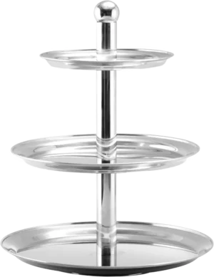 סטנד 3 קומות נירוסטה 25/35/40 ס"מ***13605800