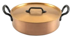 סיר 3 שכבות נירוסטה- אלומיניום- נחושת 30X9.5 ס"מ