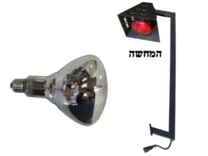 נורת חימום לבנה BR125 למעמדי חימום 2626 ( 250 וואט )***575234