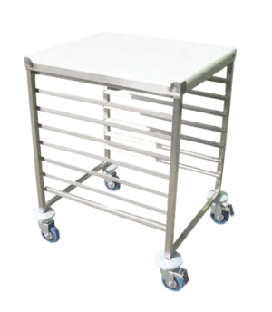 עגלה נירוסטה 8 מסלולים 2/1 - גובה 90