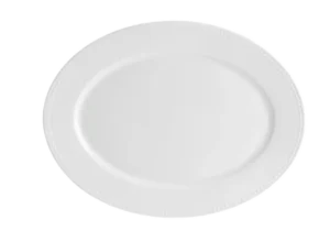 פלטה אובלית פורצלן 33X26 ס"מ PERLA פרלה 21101973