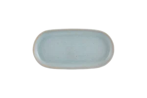 פלטה אובלית פורצלן טורקיז 30 ס"מ 210020418 GS MS