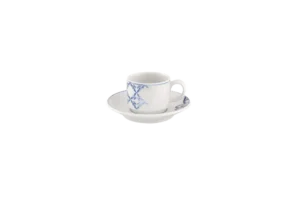 ספל אספרסו 85 מ"ל + תחתית סדרת Tiles מבית Vista Alegre***21128422