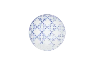 צלחת פורצלן 22 ס"מ 21128396 TILES - BLUE