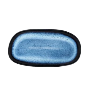 פלטה אובלית 30X16 ס"מ כחול 37006429 FLORAL SC