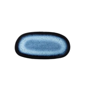 פלטה אובלית 20X10 ס"מ כחול 37006431 FLORAL SC