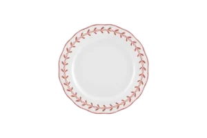 צלחת פורצלן 27 ס"מ JANE C 21145090 אדום