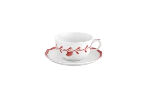 ספל קפה 330 מ"ל + תחתית 21145343 JANE C אדום