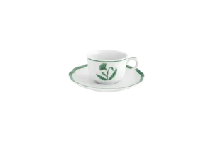 ספל קפה 100 מ"ל + תחתית 21145723 JANE V ירוק