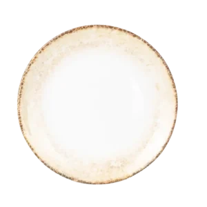 צלחת פורצלן 27 ס"מ RUST BROWN א BNEO27DU89A732