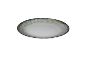 צלחת פורצלן 23 ס"מ RUST GREEN א BNEO23DU89A733