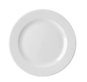 צלחת 10.1/4 - 26.1 סמ במבו הוטל לבן BALF10**101073