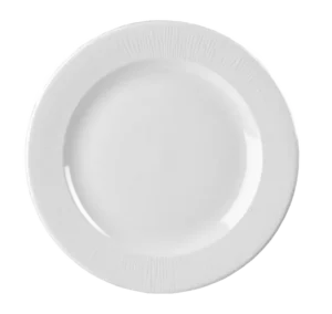 צלחת 10.875 - 27.6 סמ במבו הוטל לבן BALF58**101074