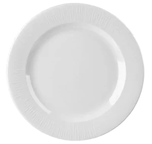 צלחת 12 במבו הוטל לבן BALF11**101075