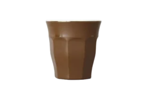 כוס מקרון 177 מ"ל מלמין קקאו/לבן***302706ic