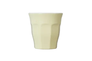 כוס מקרון 177 מ"ל מלמין קרם/לבן***302706iw