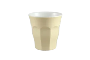 כוס מקרון 295 מ"ל מלמין קרם/לבן***302710iw