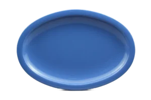 פלטה אובל אקונומיק 28.8 מלמין כחול***120311bl