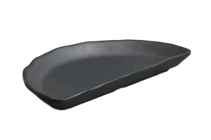 סהרון 12.5 דמוי אבן זן מלמין שחור***515010b