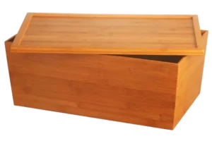 מיכל 1/1 עץ במבוק 33X52X20***b11200