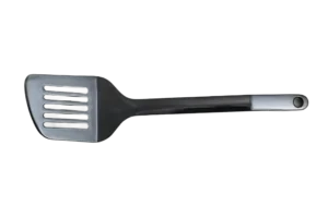 כף טיגון אלכסוני מחורץ מלמין שחור***509513b