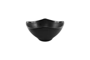 קערה מנילה ריבועית 24 ס"מ שחור סקורה***213595b