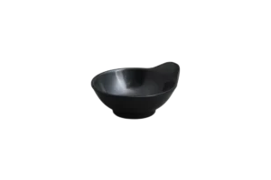 קערית 11 ס"מ עם ידית מלמין שחור***219105b