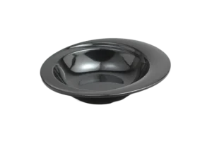 קערה לילך 23 ס"מ מלמין שחור***221509b