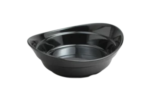 קערת לילי 25.2X23X8.4 מלמין שחור***221610b