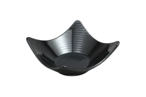 קערת רוז 15.2X15.2X6.7 מלמין שחור***221906b